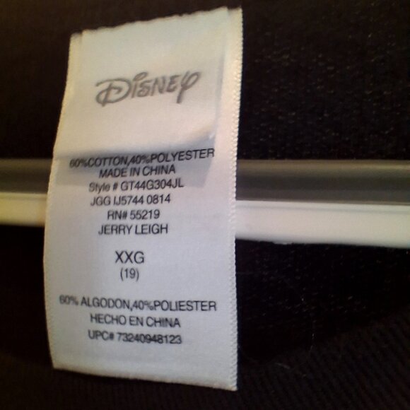 Disney Mickey Mouse Raglan Christmas Holiday Fair Isle Sweater Long Sleeve - Picture 2 of 3